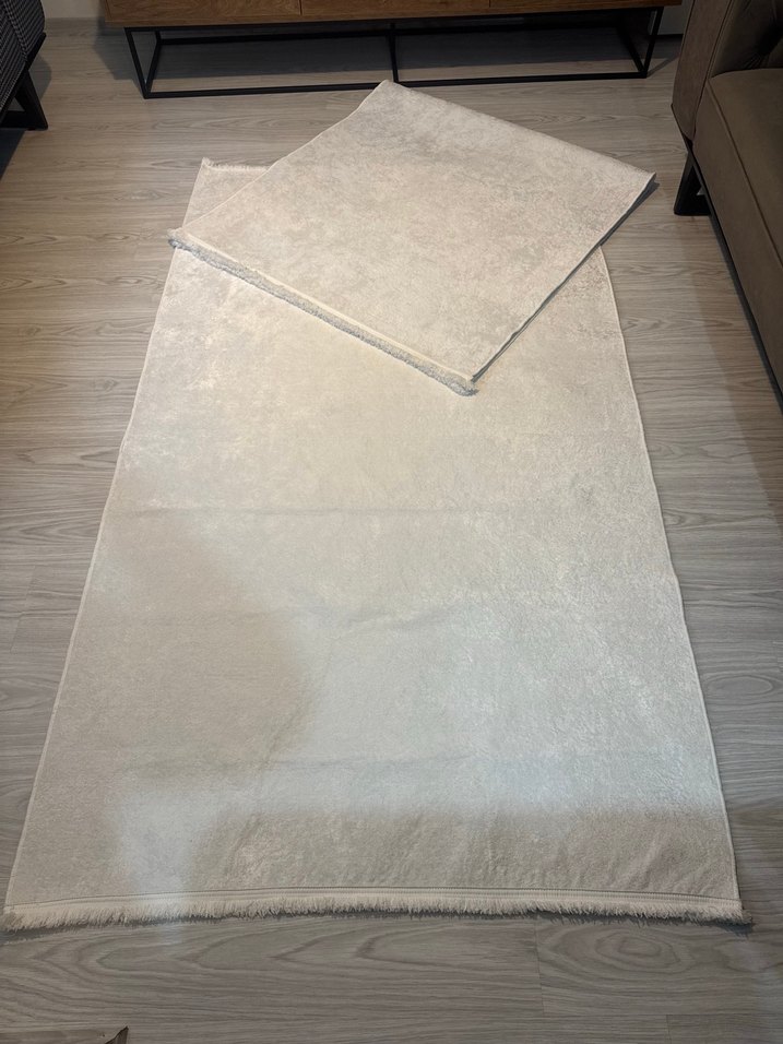 2 adet halı tek fiyat 200/100 120/180 ölçü - Görsel 3