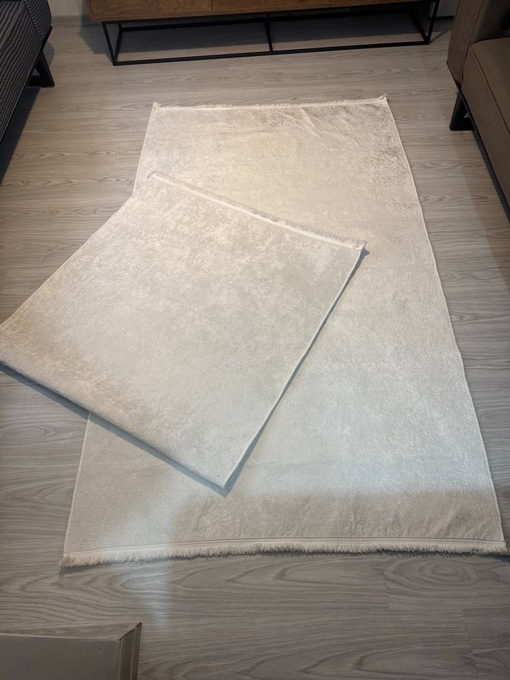 2 adet halı tek fiyat 200/100 120/180 ölçü - Görsel 4