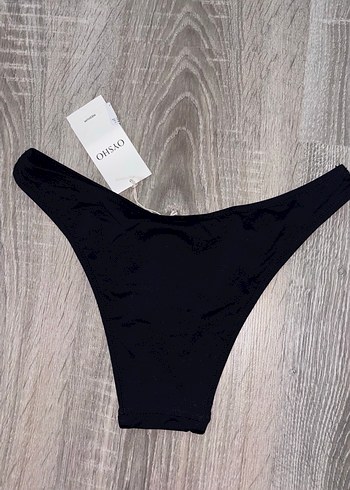 Siyah Strappy Bikini Altı - Görsel 2