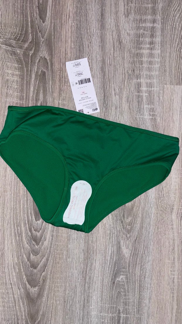 Kadın Yeşil Atletik Bikini Üstü - Görsel 3