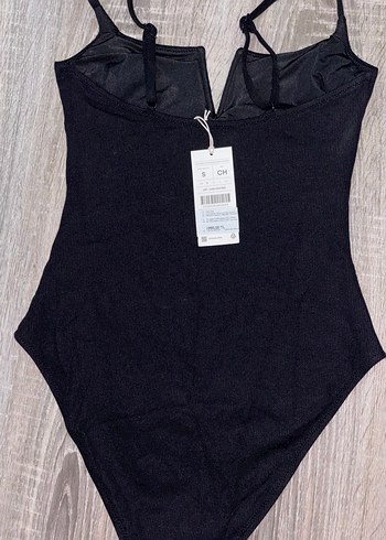 Oysho Siyah Strappy Mayo - Görsel 2