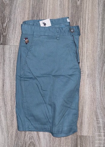 Erkek Mavi Denim Mini Şort - Görsel 2