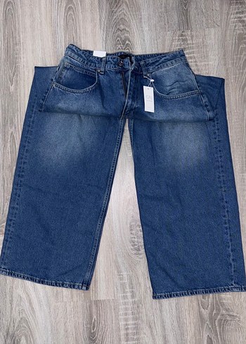 Günlük Kullanım İçin Mavi Kadın Denim Pantolon - Görsel 2