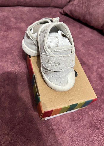 Gri kız Bebek İlk Adım Ayakkabısı vicco - Görsel 6