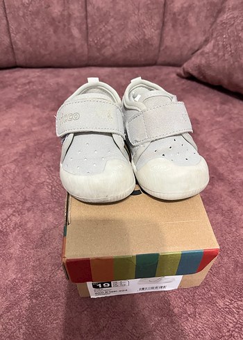 Gri kız Bebek İlk Adım Ayakkabısı vicco - Görsel 4