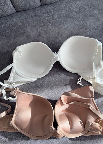 Bej Minimalist Sütyen - Görsel 3