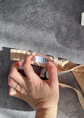 Bej Minimalist Sütyen - Görsel 5