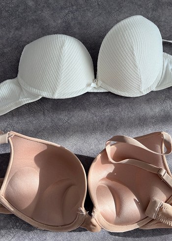 Bej Minimalist Sütyen - Görsel 2