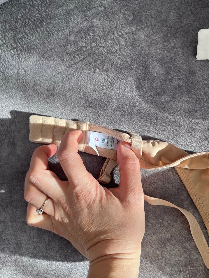 Bej Minimalist Sütyen - Görsel 5