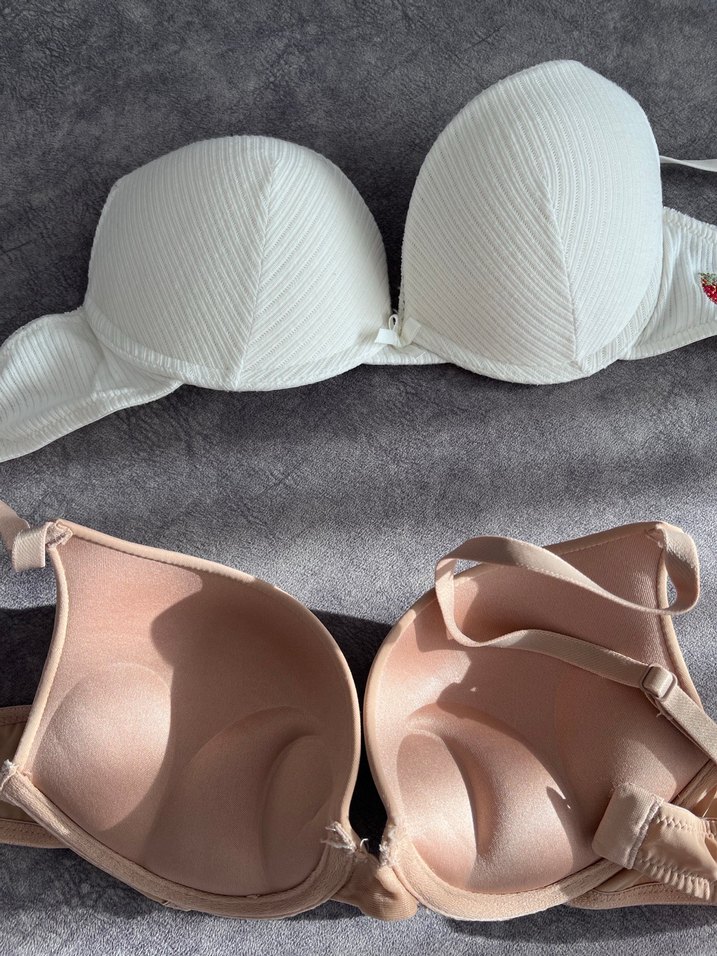 Bej Minimalist Sütyen - Görsel 2