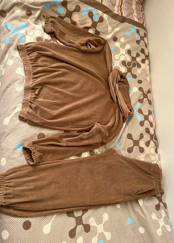 Kadın Vizon Kadife Takım - Görsel 2