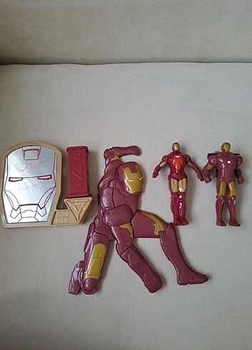 Iron Man 1 ve 2 Burger King Figürleri