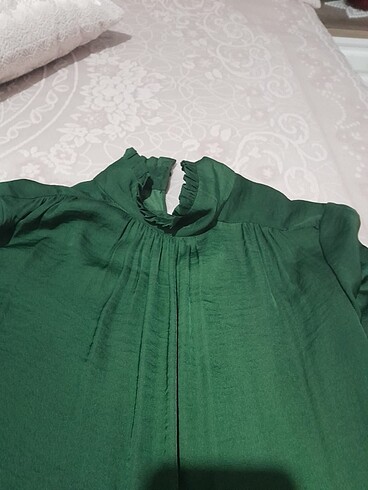 Zara ipek saten elbise