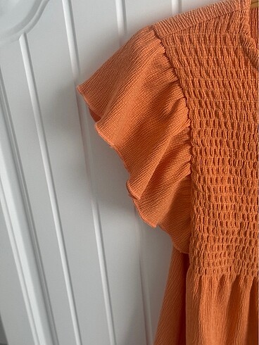 Önü aplike lastik bluz - Görsel 9