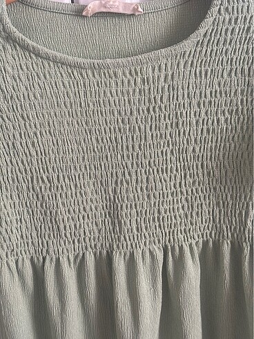 Önü aplike lastik bluz - Görsel 2