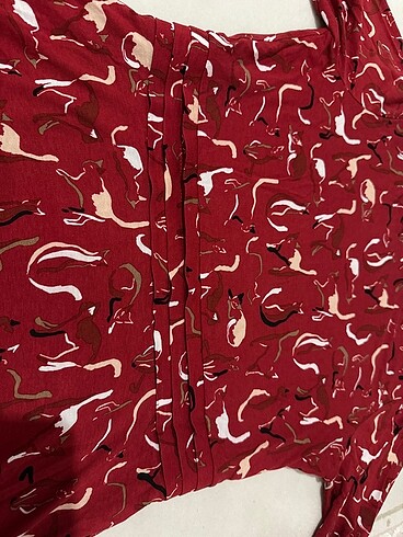 Pamuklu süprem elbise - Görsel 8