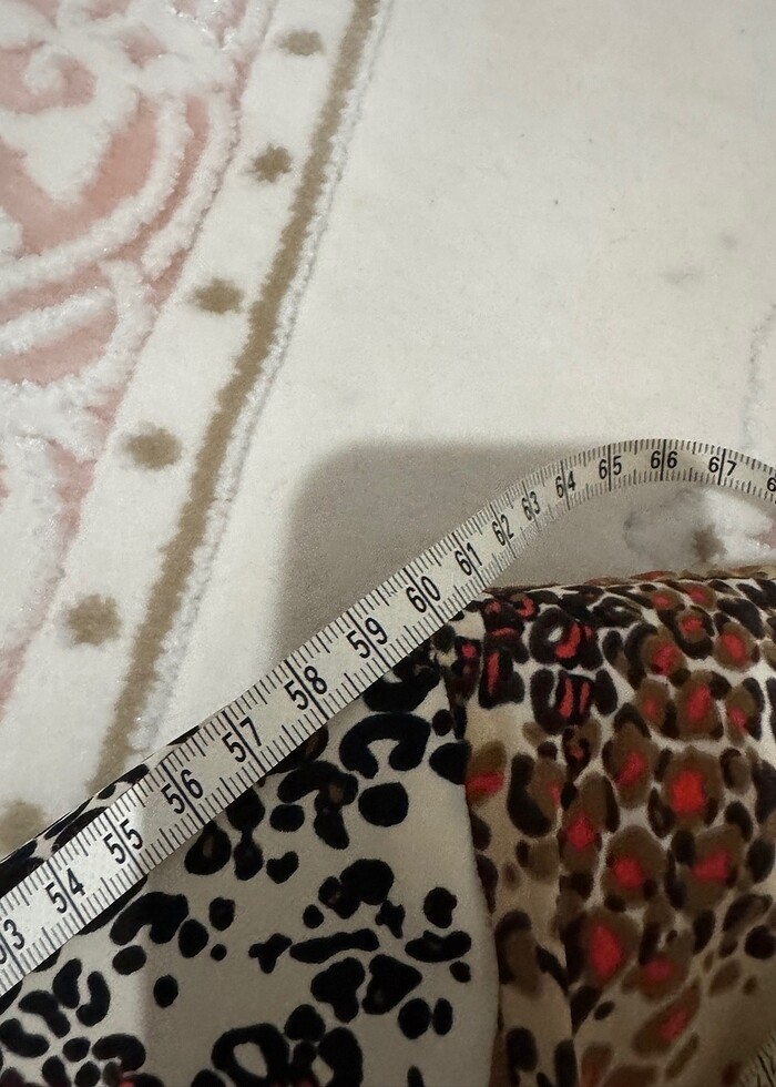 Leopar kloş elbise - Görsel 3