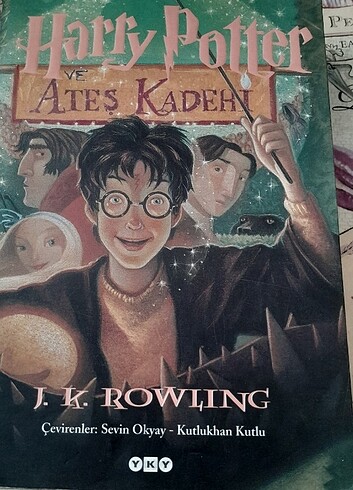 Harry potter ateş kadehi şömizli ilk baskı 