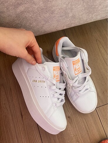 36,5 Beden beyaz Renk Adidas stansmith ayakkabı