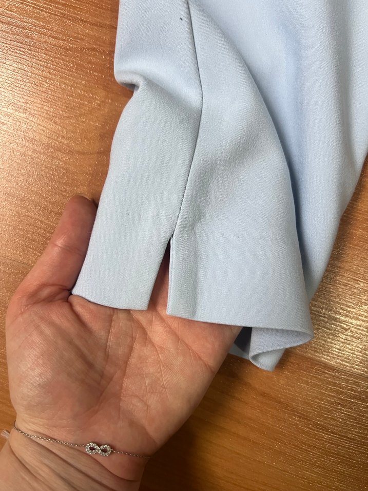 Bebe Mavisi Kadın Kumaş Pantolon - Görsel 2