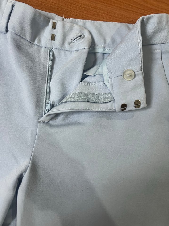 Bebe Mavisi Kadın Kumaş Pantolon - Görsel 3