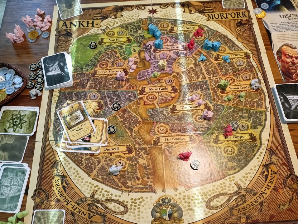 Discworld Ankh-Morpork Board Game PNP - Görsel 4