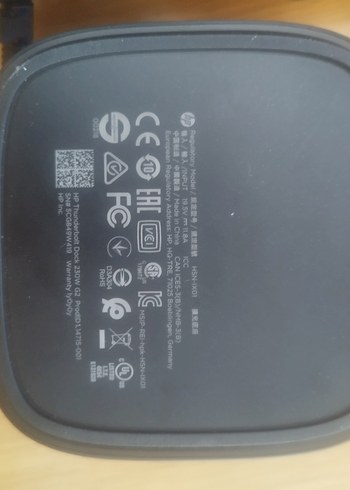 Hp 230w şarj adaptörü ve dock station. - Görsel 7