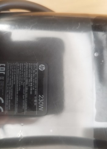 Hp 230w şarj adaptörü ve dock station. - Görsel 4