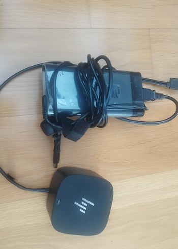 Hp 230w şarj adaptörü ve dock station. - Görsel 8