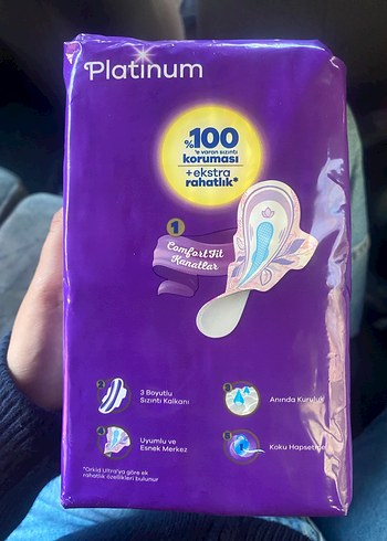 Orkid Platinum Ultra Normal 32'li Hijyenik Ped - Görsel 2