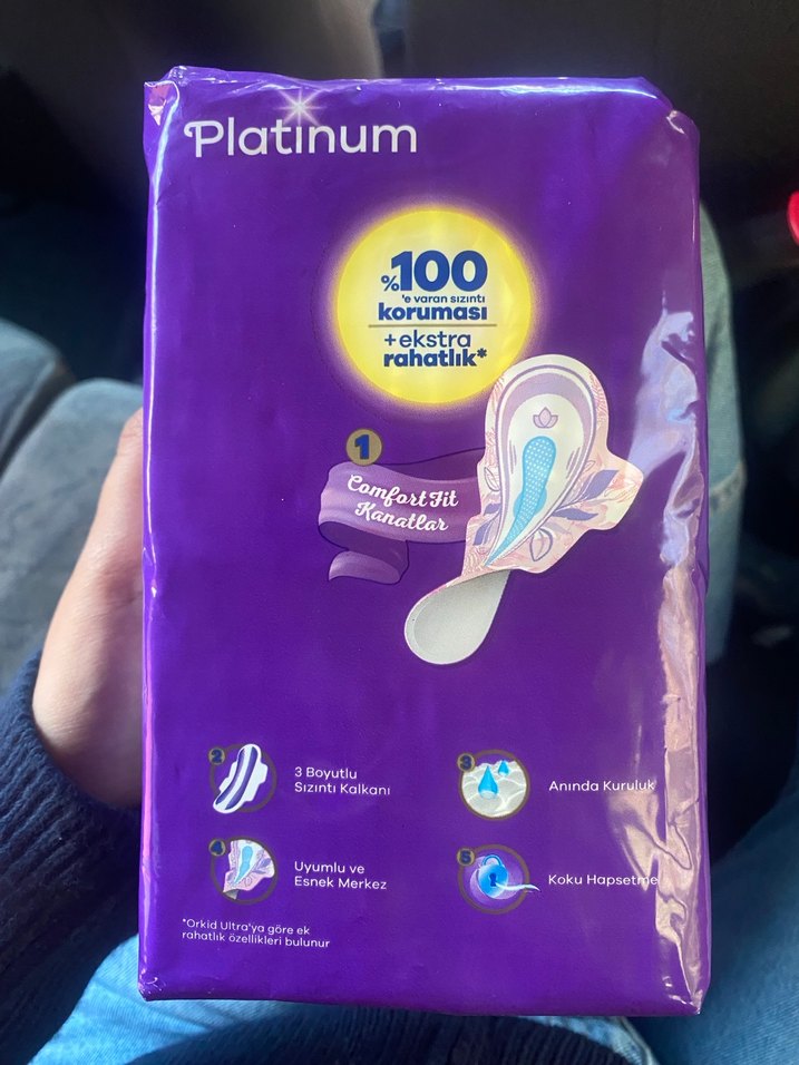 Orkid Platinum Ultra Normal 32'li Hijyenik Ped - Görsel 2