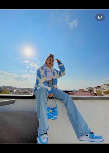 Peluş Mont Ceket Oversize