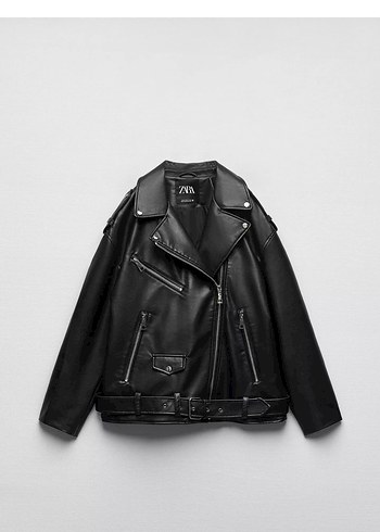 Zara Oversize Deri Ceket