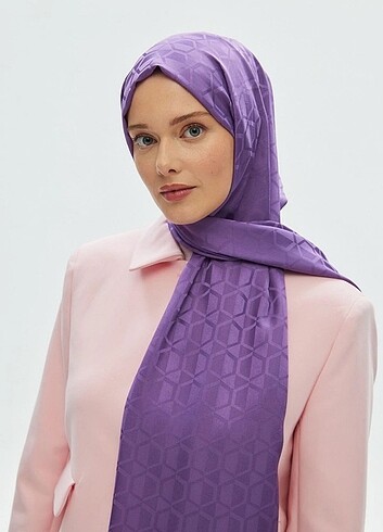 İpeksi jakar şal - Görsel 4