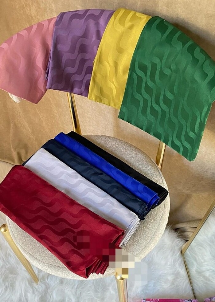 İpeksi jakar şal - Görsel 2