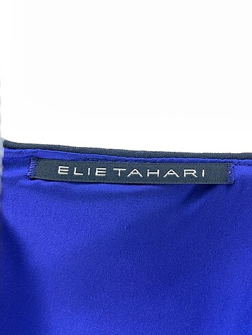 46 Beden lacivert Renk Elie Tahari Kısa Elbise %70 İndirimli.