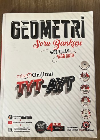 TYT-AYT Geometri Soru Bankası MikrOOrijinal