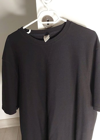 Siyah Erkek Kısa Kollu Basic Tişört - Görsel 4