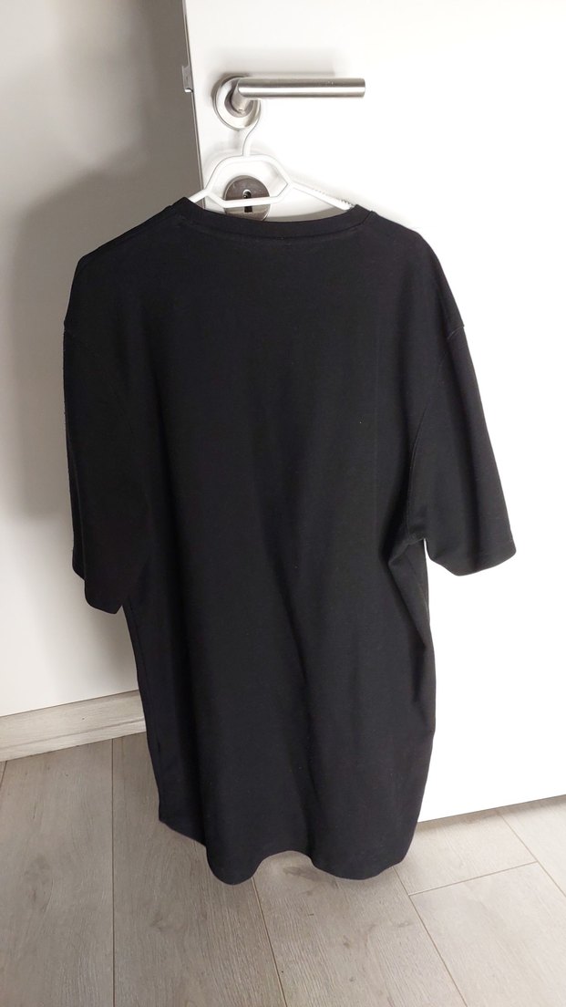 Siyah Erkek Kısa Kollu Basic Tişört - Görsel 5