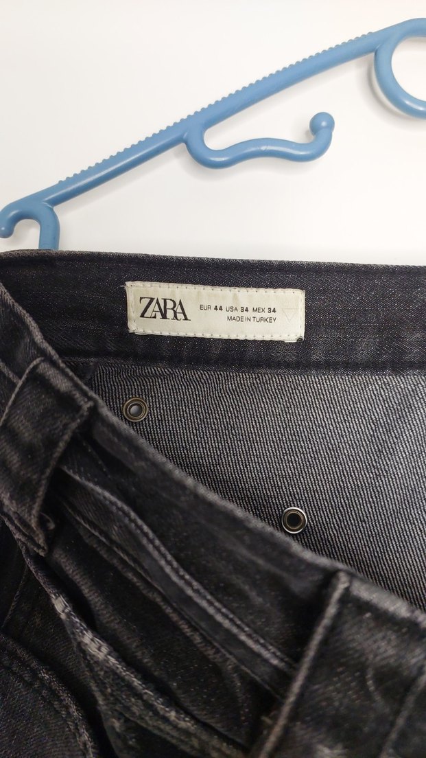 kemerli ispanyol paça zara jean - Görsel 5