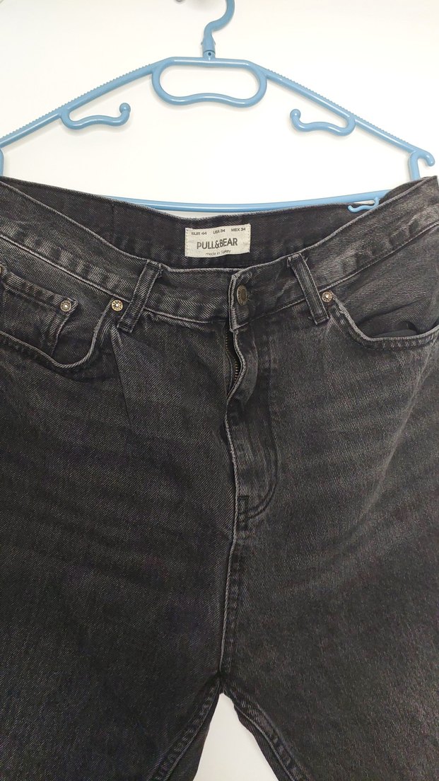 pull&bear straight jean pantolon - Görsel 3