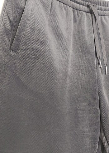 jogger bel fitilli kadife zara pantolon - Görsel 6