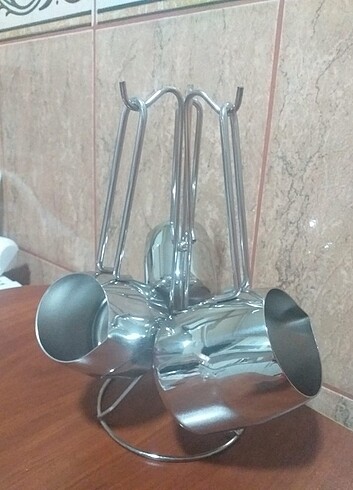 İnter markalı üçlü cezve