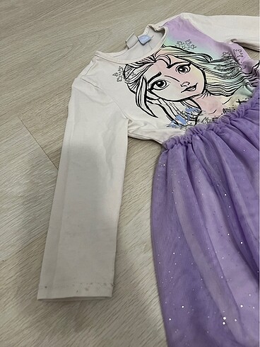4 Yaş Beden 4-5 yaş elsa elbise
