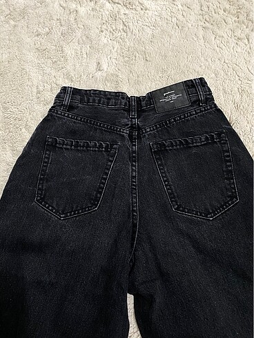 32 Beden siyah Renk Stradivarius Kadın Jean