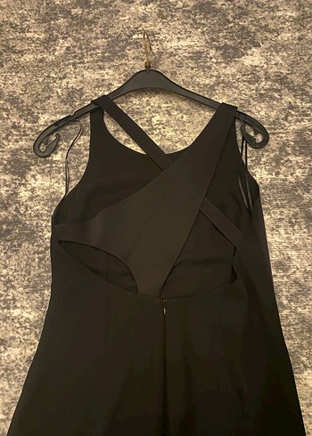 Park Bravo Siyah Askılı Uzun Kadın Elbise - Görsel 3