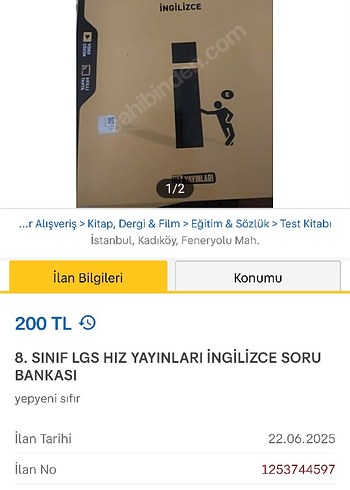 8. Sınıf LGS İngilizce Soru Bankası