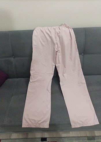 xs Beden Bej Rahat Kesim Kadın Kumaş Pantolon