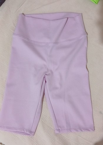 Pastel Pembe Biker Şort