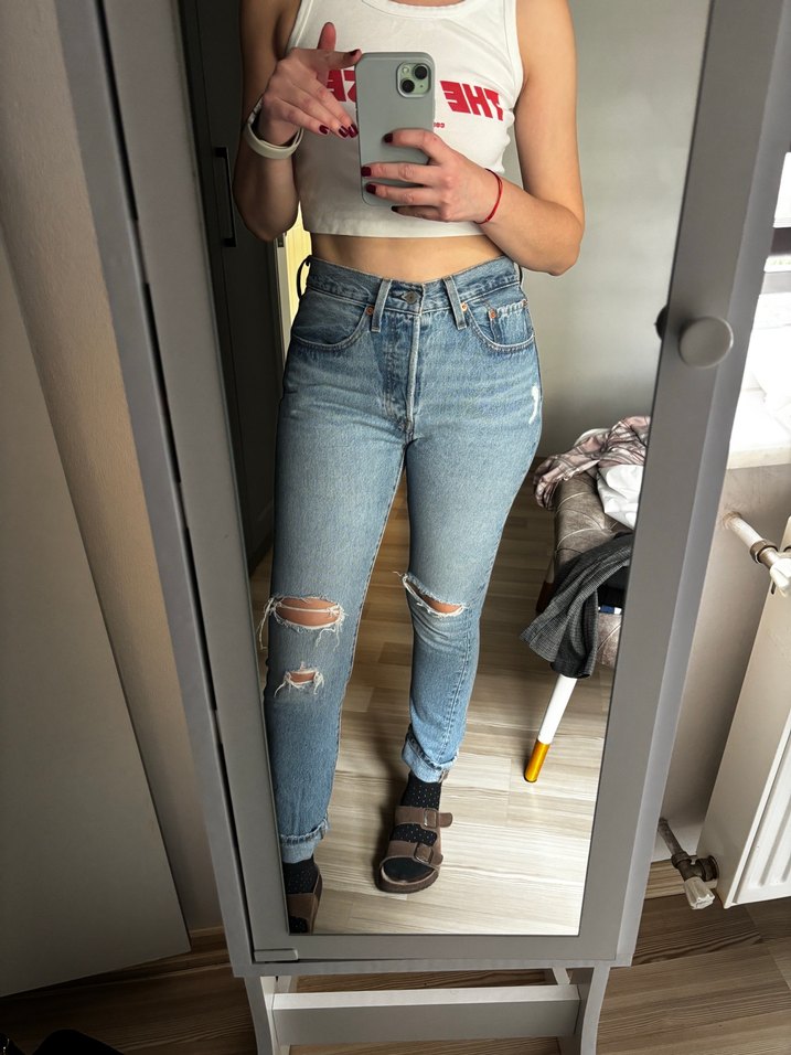 Levis Açık Mavi Denim Jean — görsel 3/5